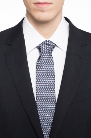 Animal motif tie, zdjęcie 2 Animal motif tie od Salvatore Ferragamo